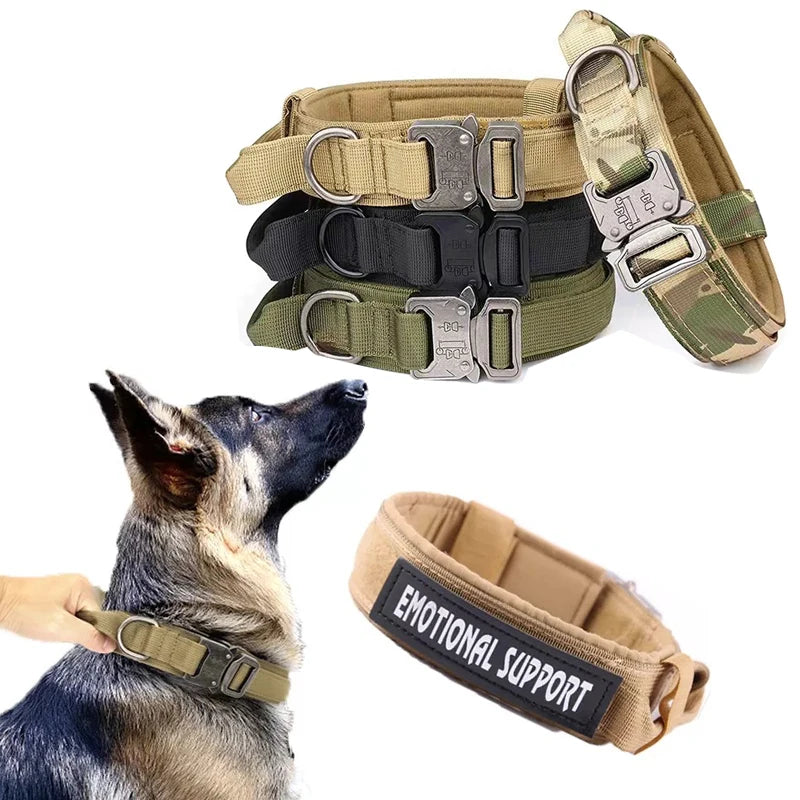 Military Adjustable Dog Collar