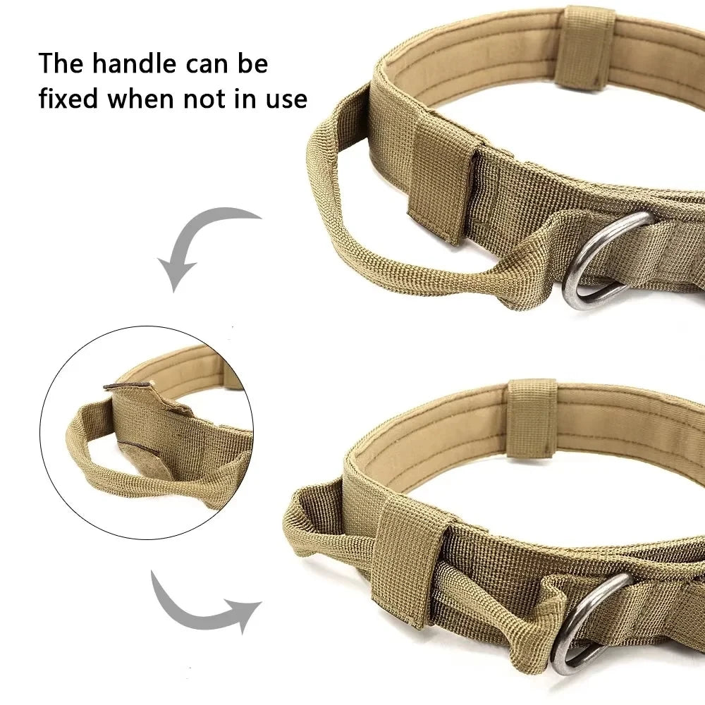 Military Adjustable Dog Collar